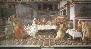Fra Filippo Lippi The Feast of Herod oil on canvas